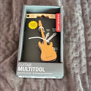 Kikkerland Wooden Guitar Multitool